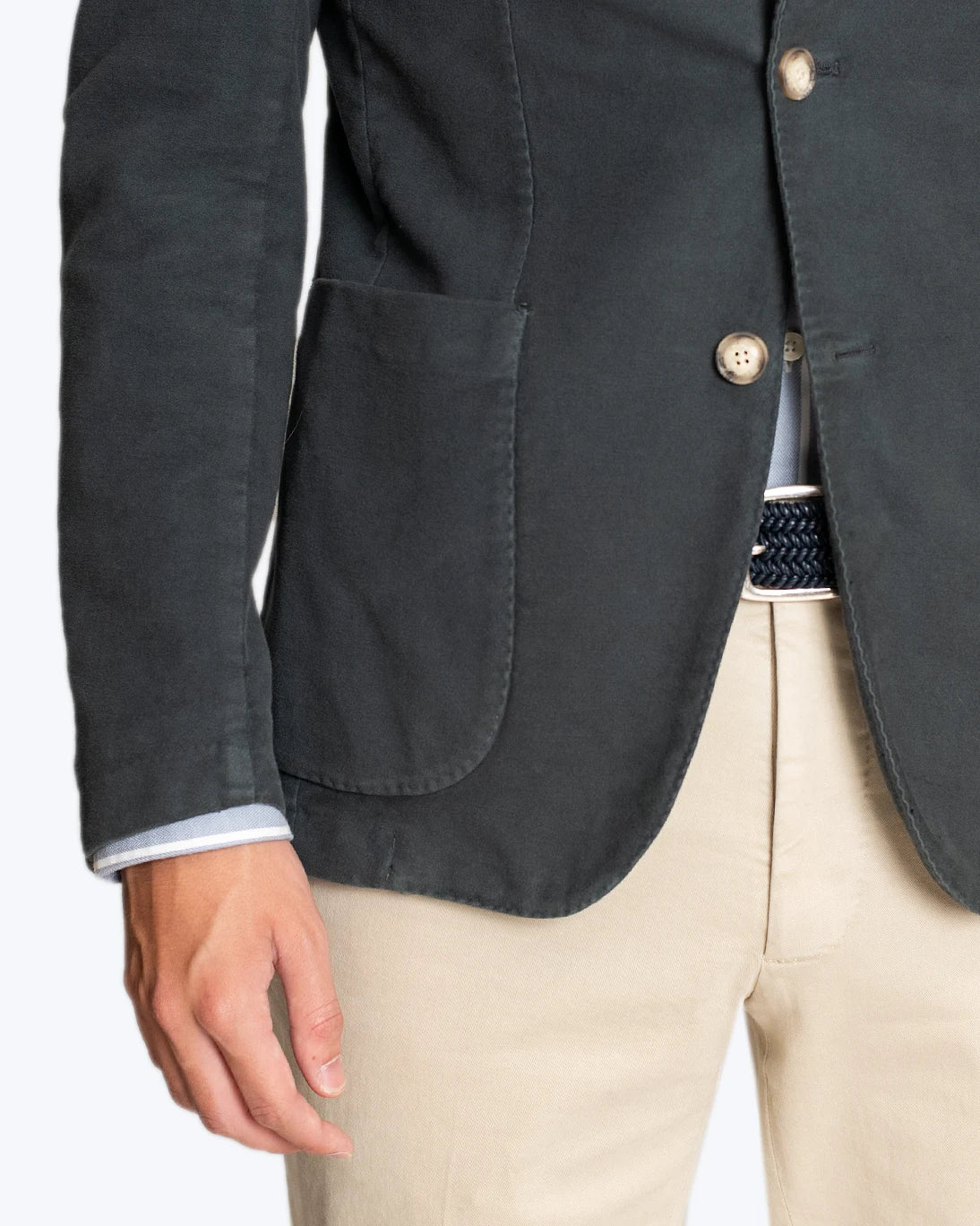 BLAZER GRIS OSCURA JERRY KEY