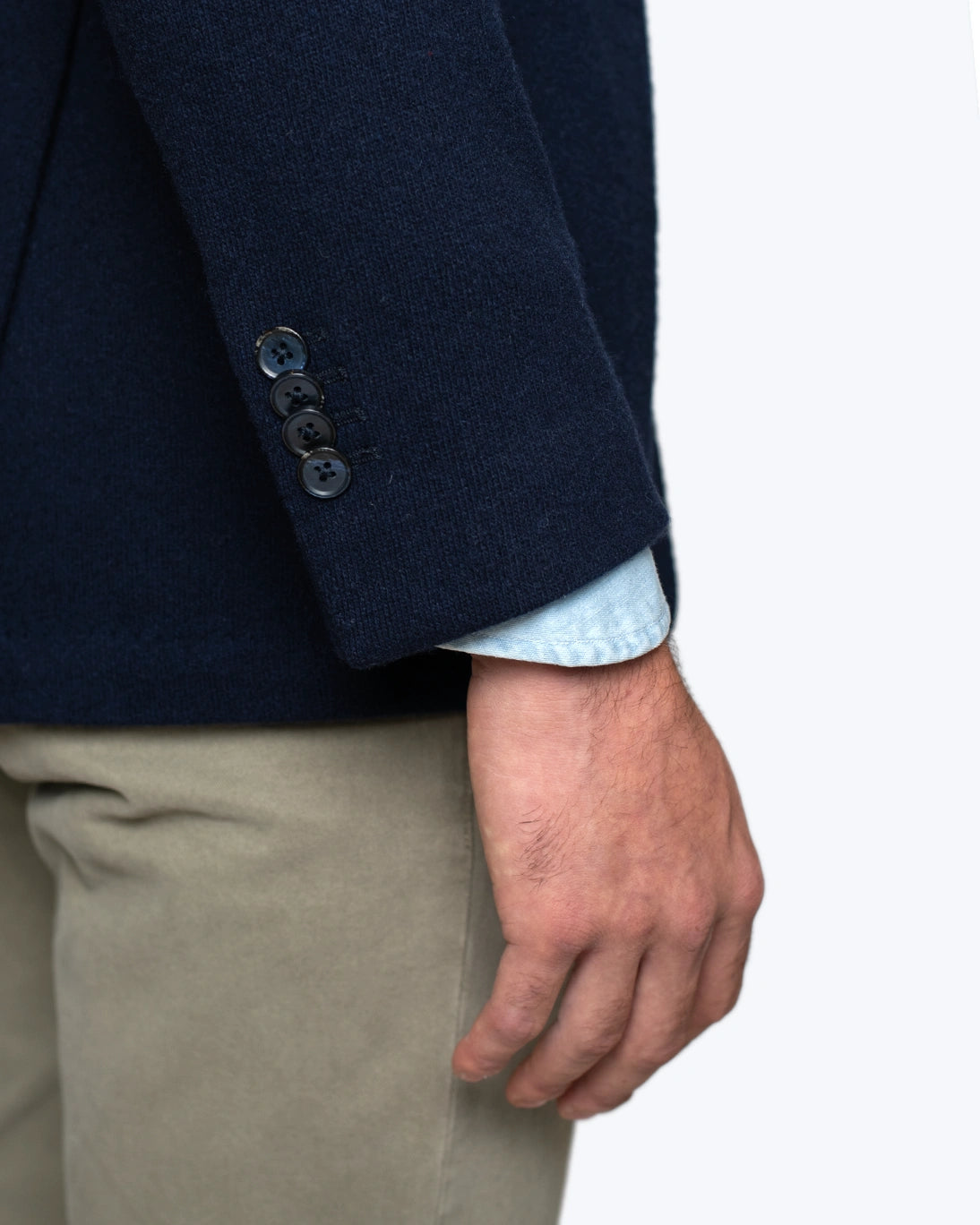 BLAZER DE CASHMERE NAVY L.B.M 1911