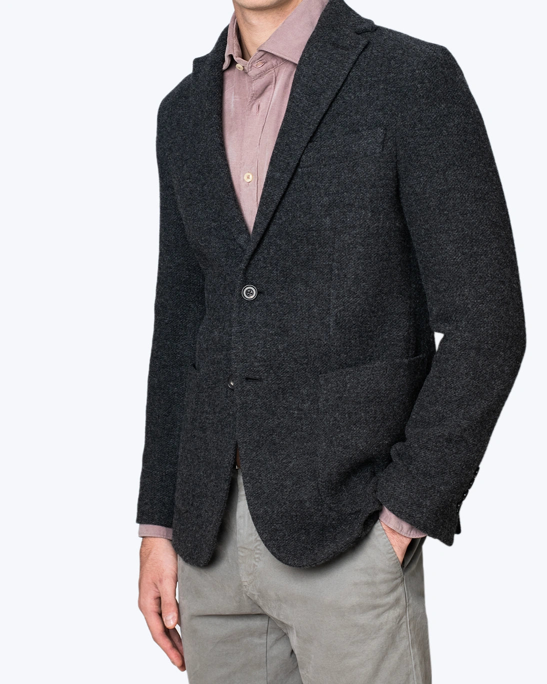 BLAZER GRIS ANTRACITA CIRCOLO