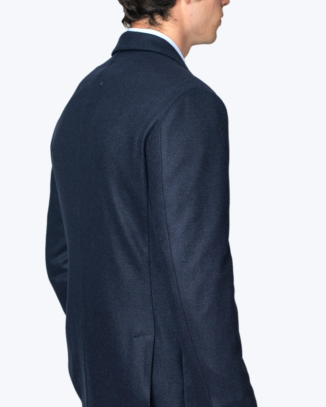 BLAZER DE CASHMERE AZUL ALTEA