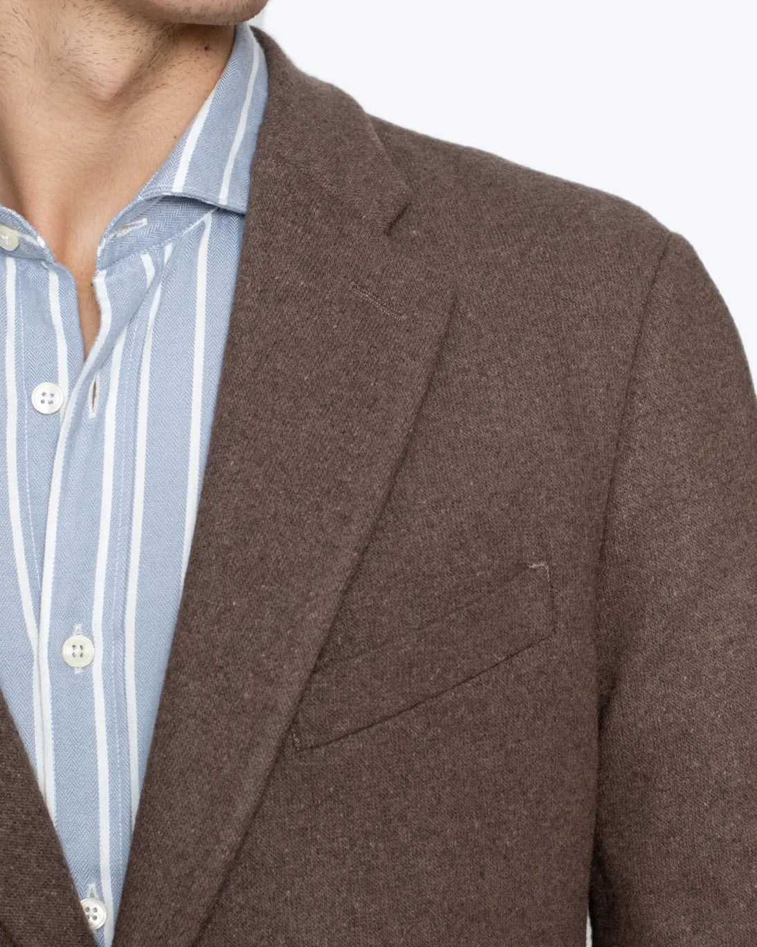 BLAZER DE CASHMERE MARRÓN ALTEA