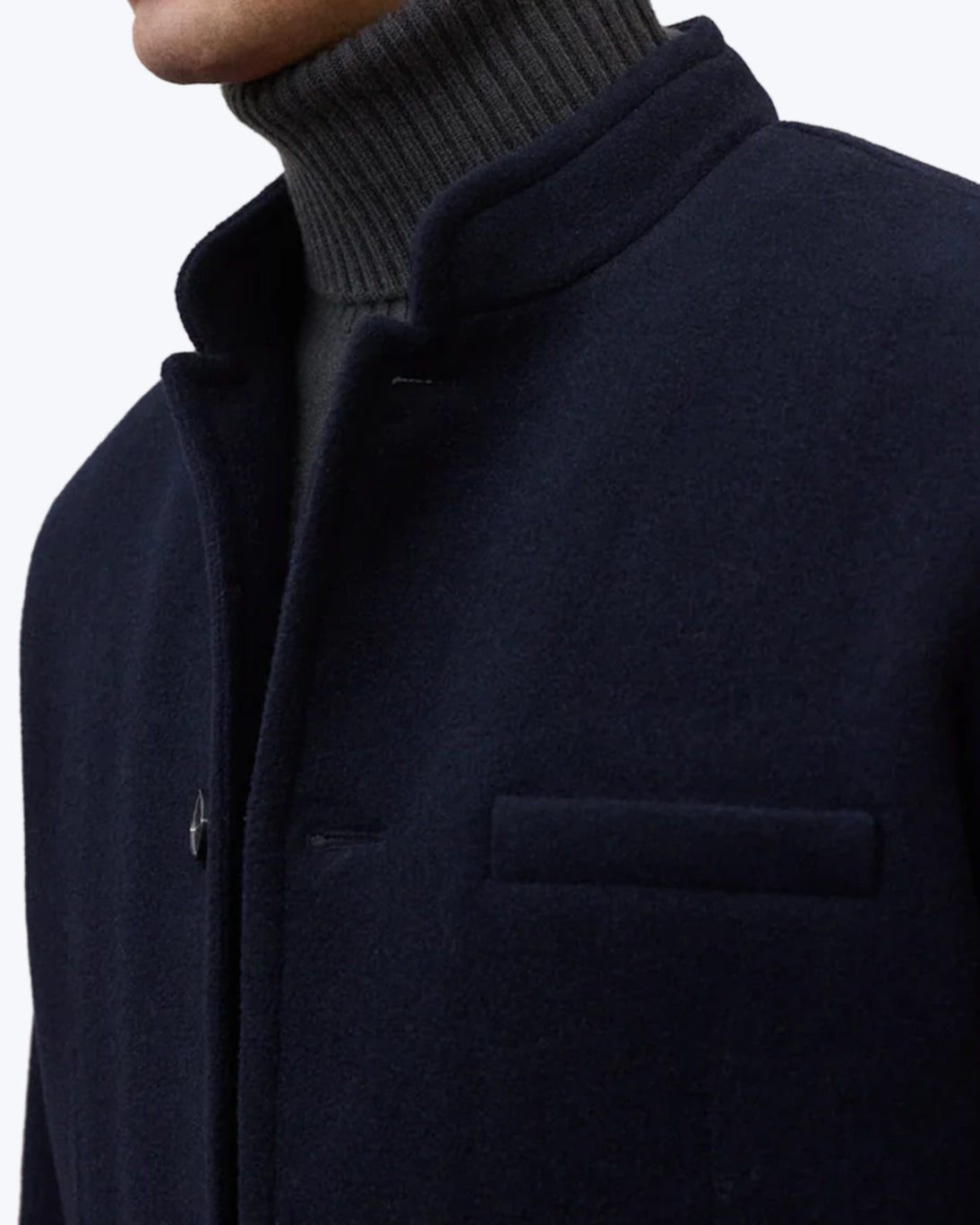 CHAQUETA AZUL ECOALF