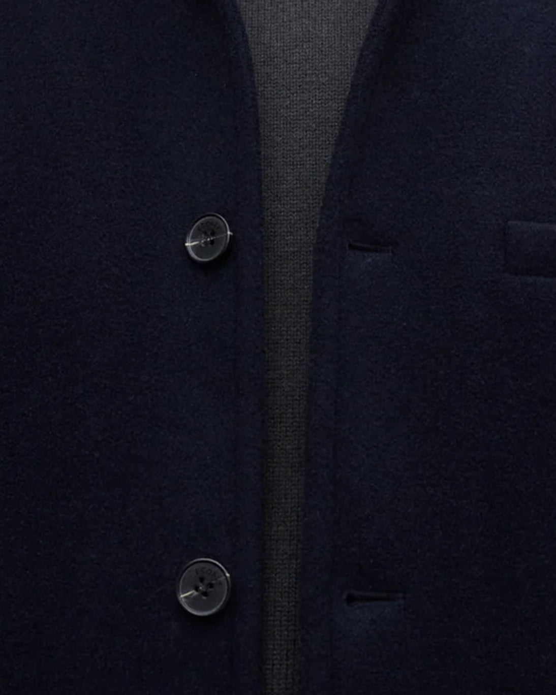 CHAQUETA AZUL ECOALF