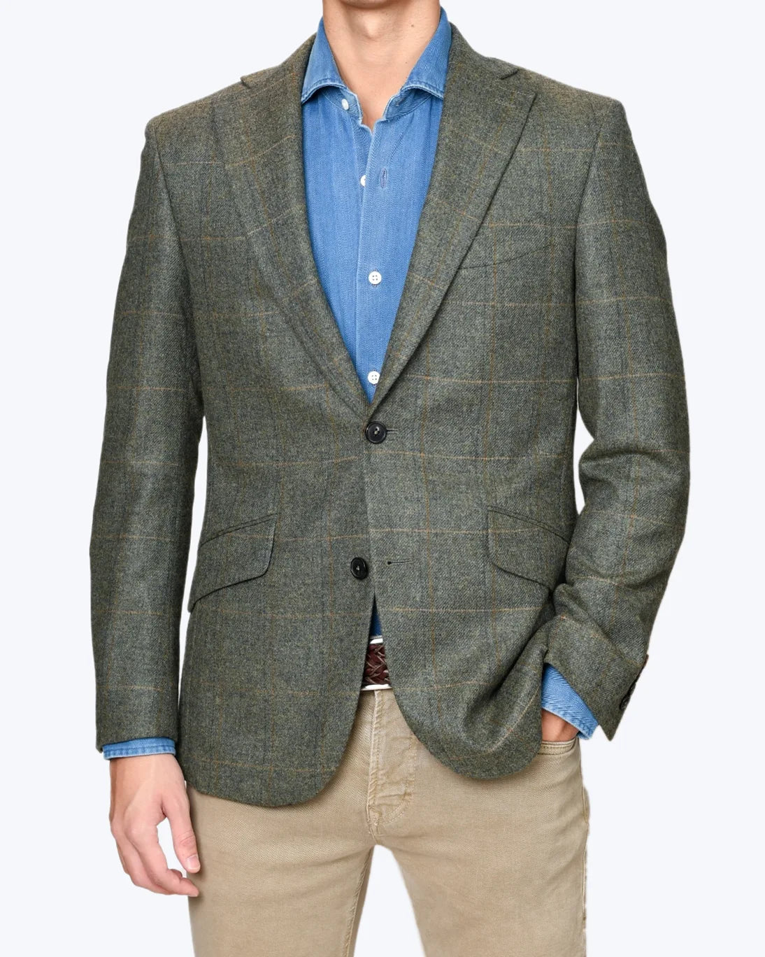 BLAZER VERDE DE CUADROS WALKER SLATER