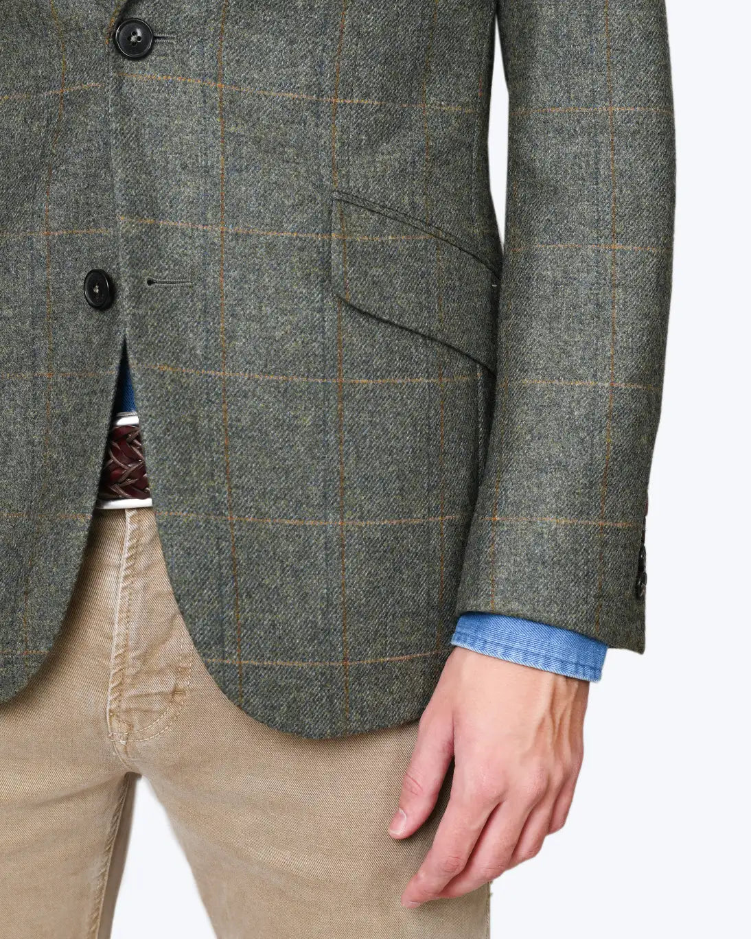 BLAZER VERDE DE CUADROS WALKER SLATER