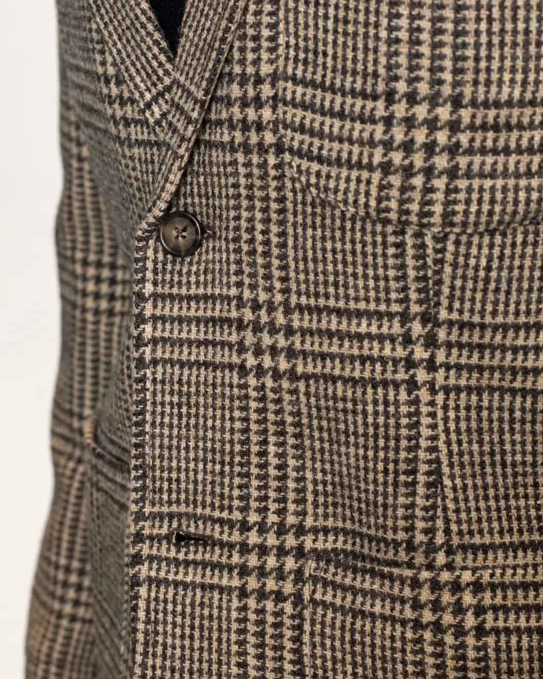 BLAZER PATA DE GALLO MARRÓN SEBAGO