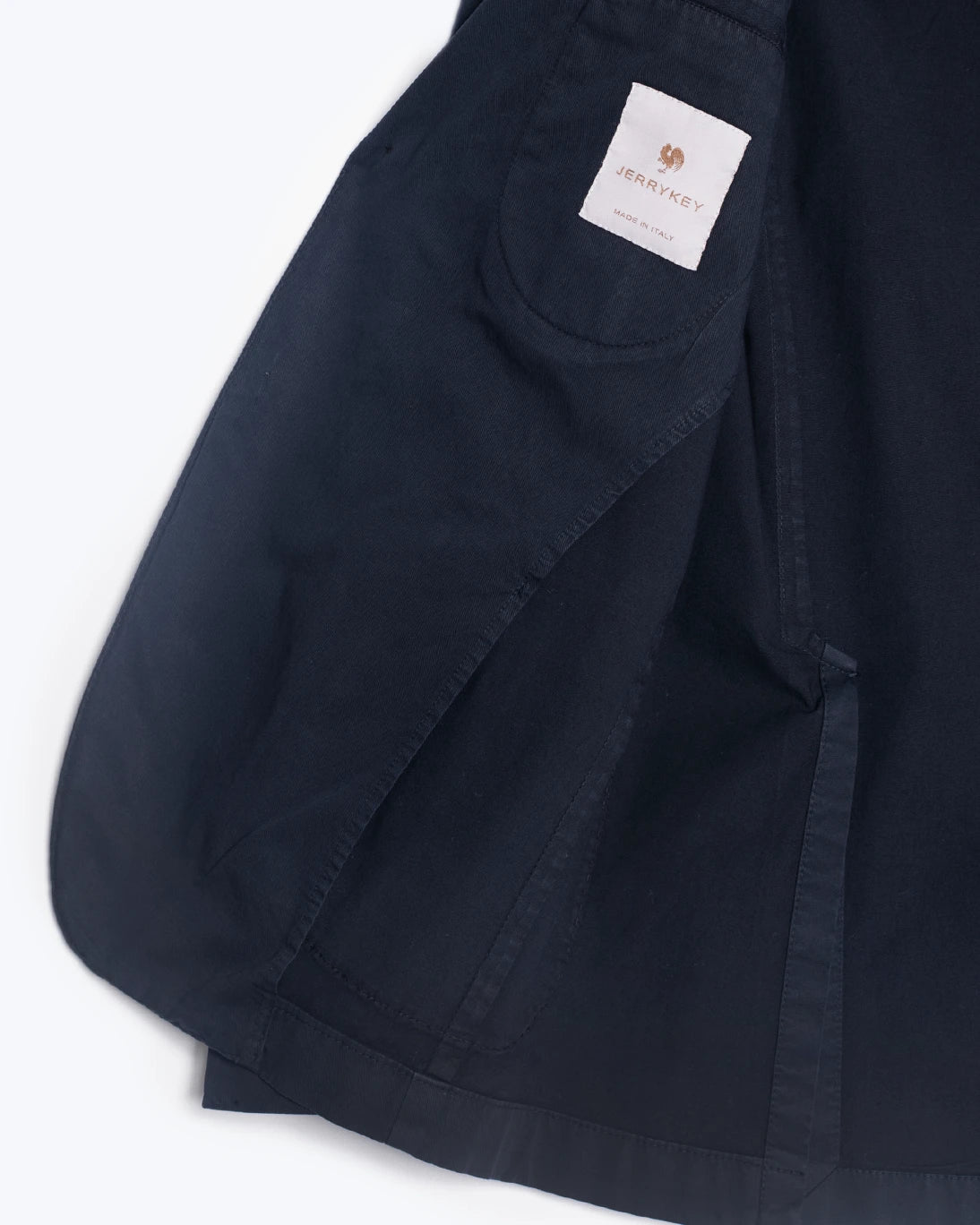 BLAZER NAVY DE ALGODÓN JERRY KEY