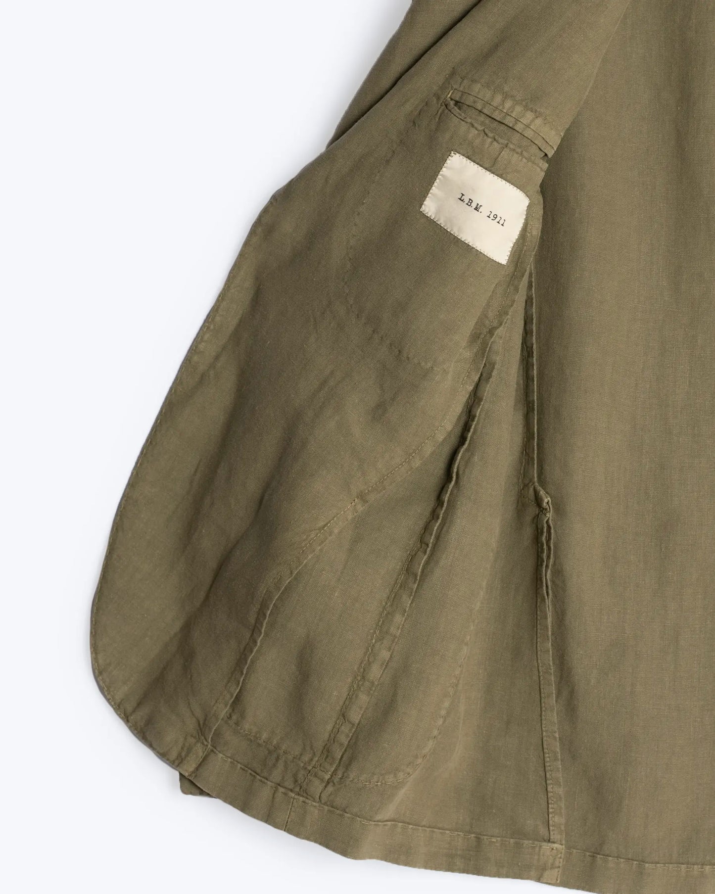 BLAZER DE LINO VERDE L.B.M. 1911