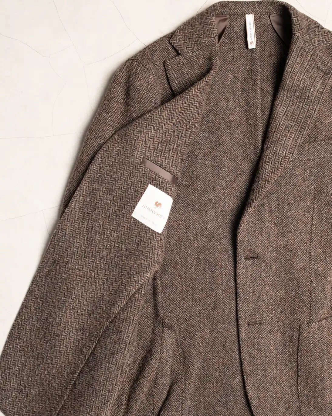 BLAZER JERRY KEY ESPIGA MARRÓN