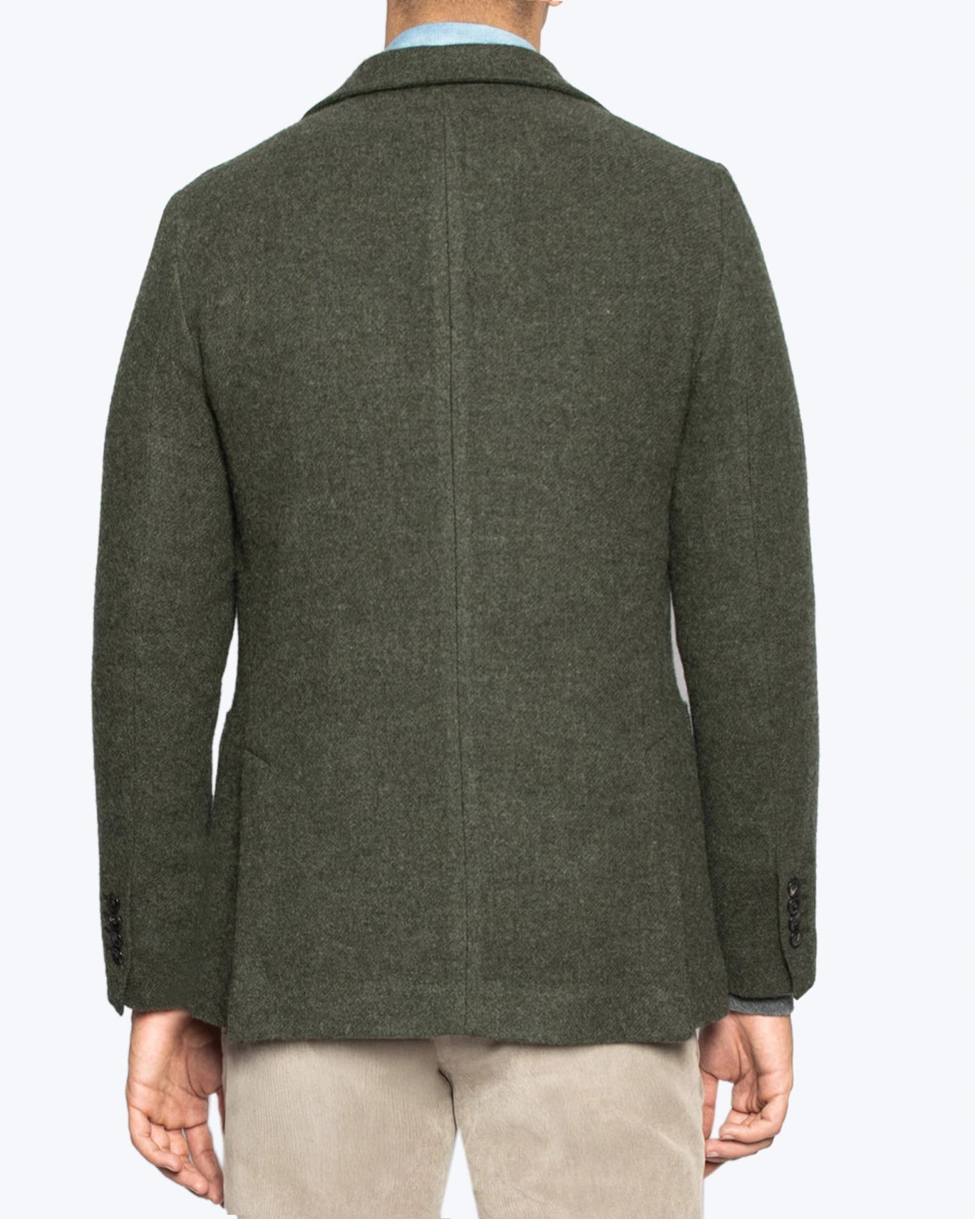 BLAZER DE LANA VERDE OSCURO CIRCOLO