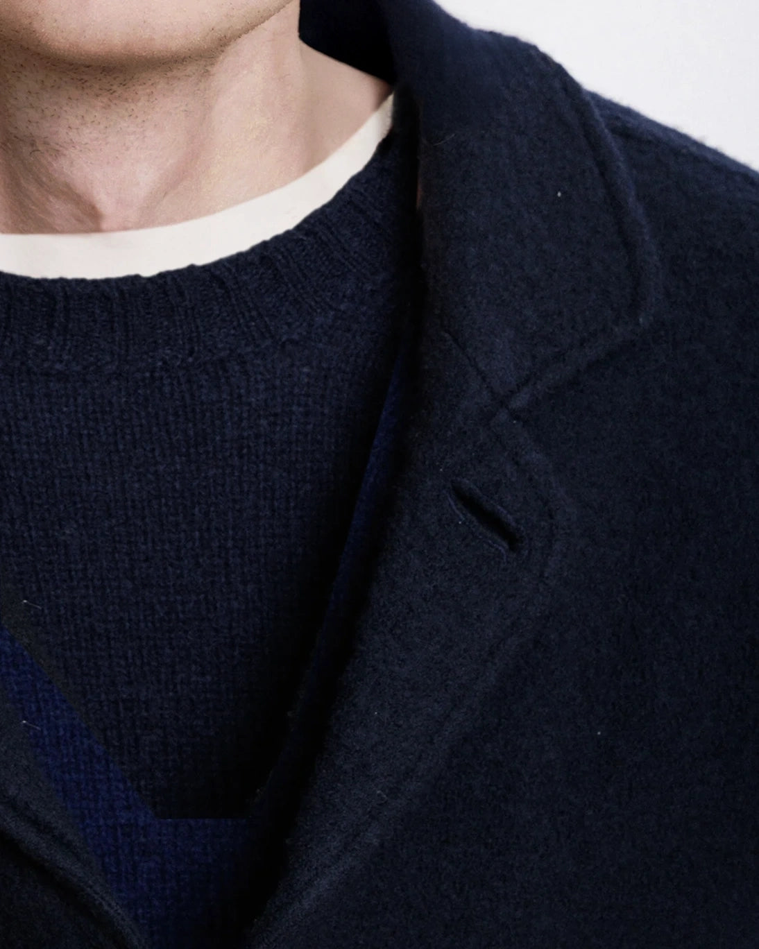 BLAZER DE LANA AZUL MARINO HARTFORD