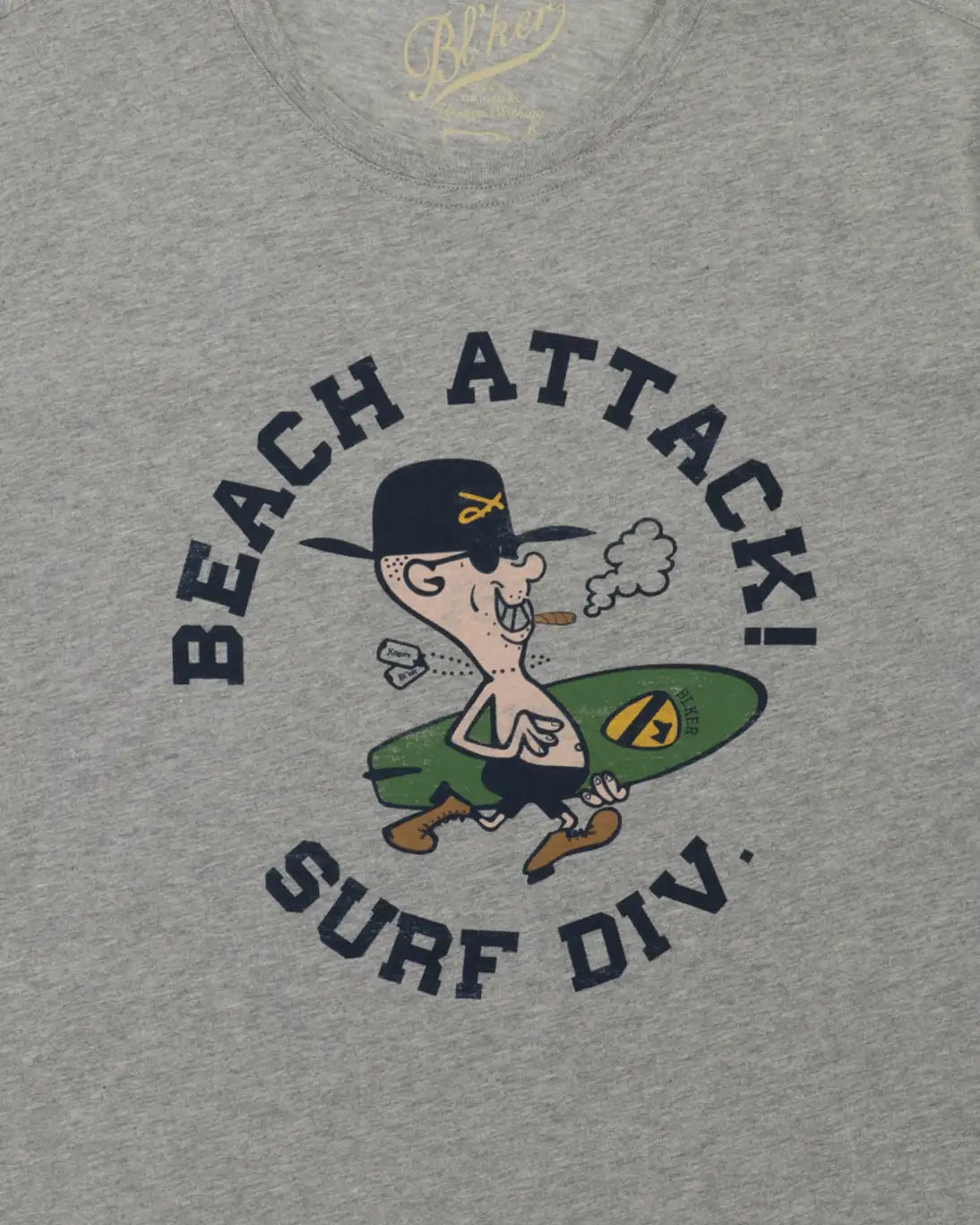 T-SHIRT GRIS BL´KER