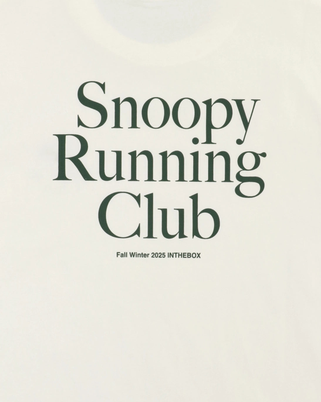 CAMISETA BLANCO ROTO SNOOPY INTHEBOX