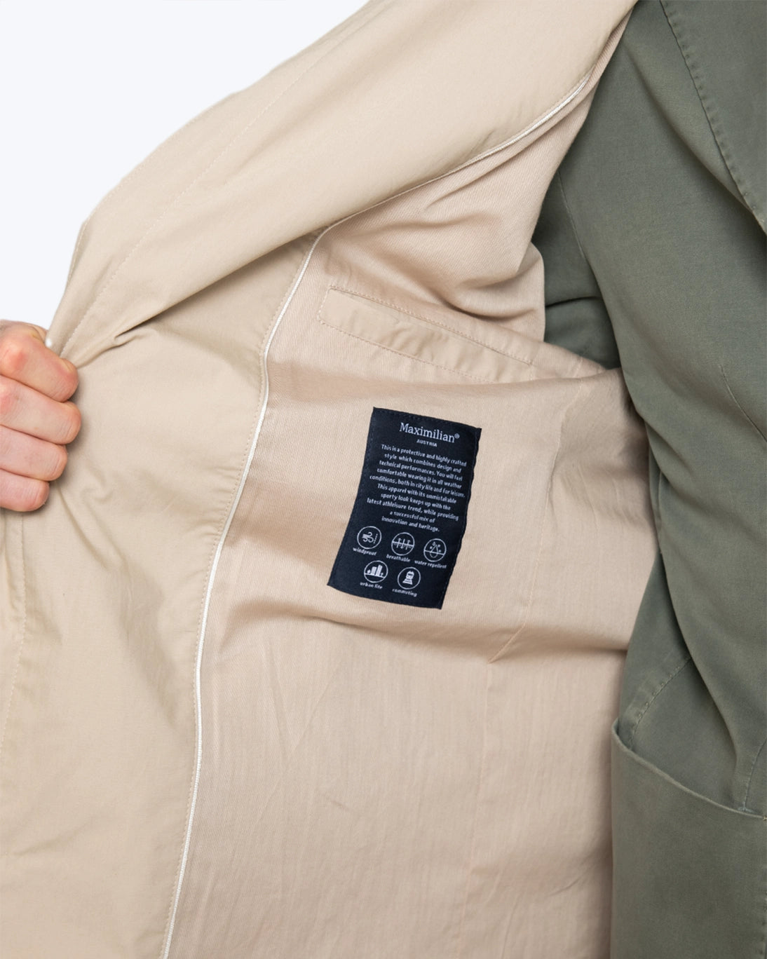 GABARDINA BEIGE MAXIMILIAN