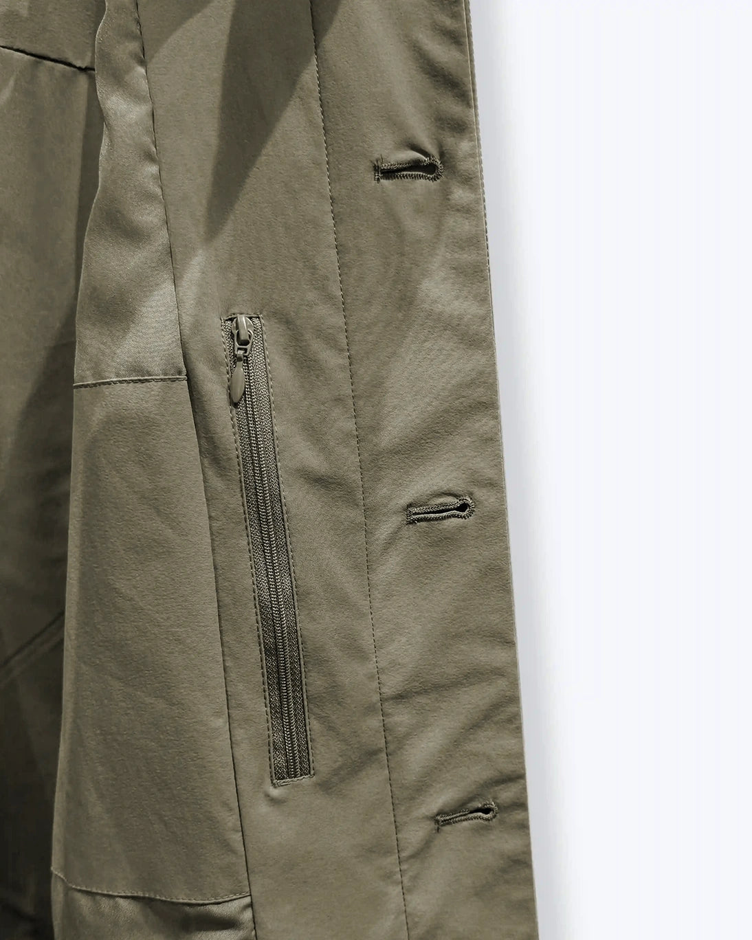 GABARDINA VERDE REPELENTE AL AGUA PAOLONI