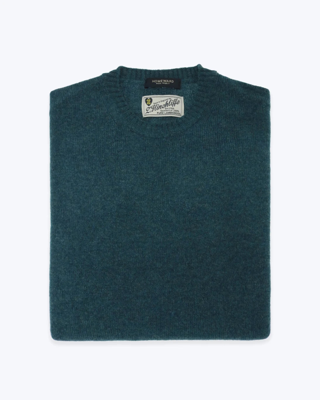 JERSEY DE CUELLO REDONDO VERDE AGUA OSCURO HOMEWARD