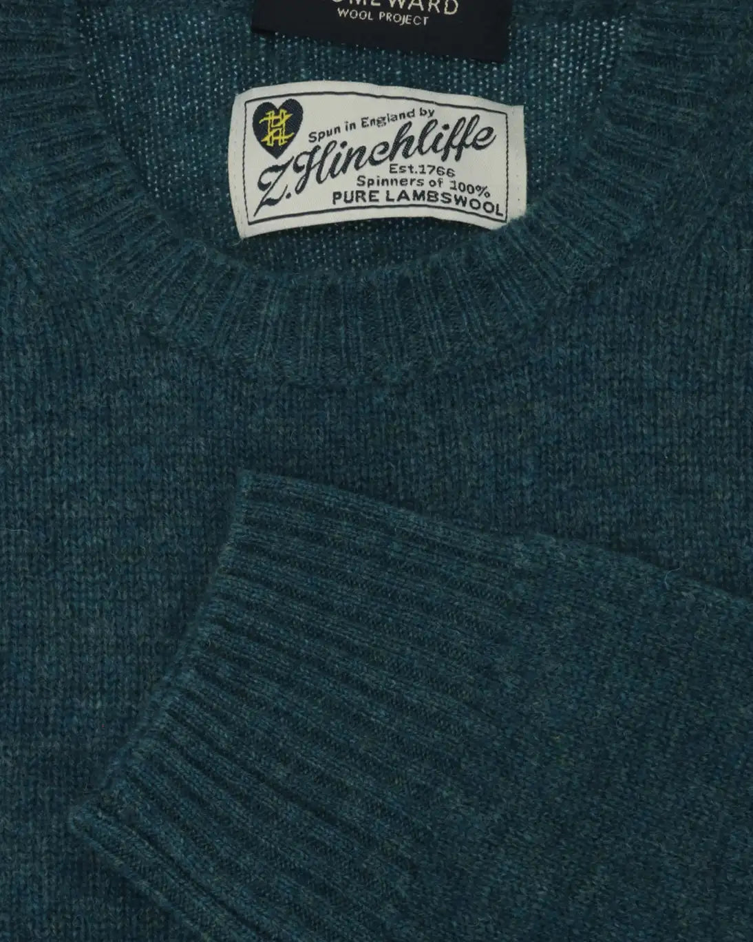 JERSEY DE CUELLO REDONDO VERDE AGUA OSCURO HOMEWARD