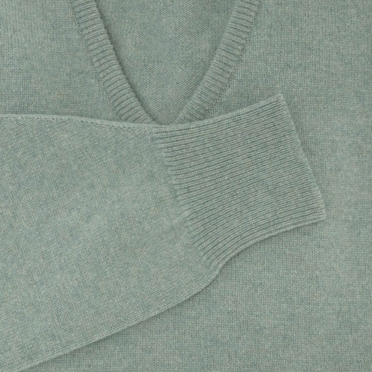 JERSEY DE PICO LAMBSWOOL FULHAM MOJITO/VERDE CL. / 3XL