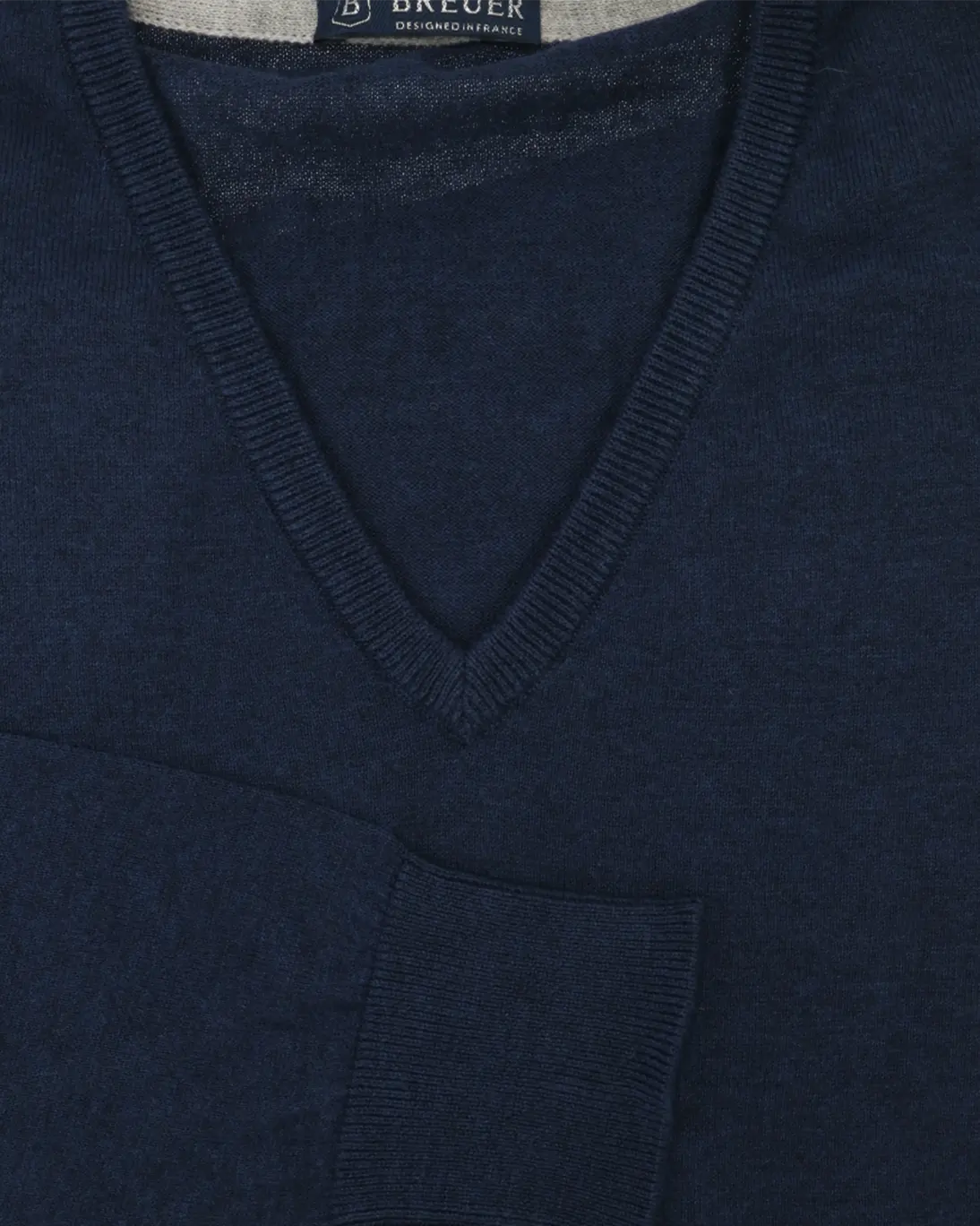 PULL NAVY COL V BREUER