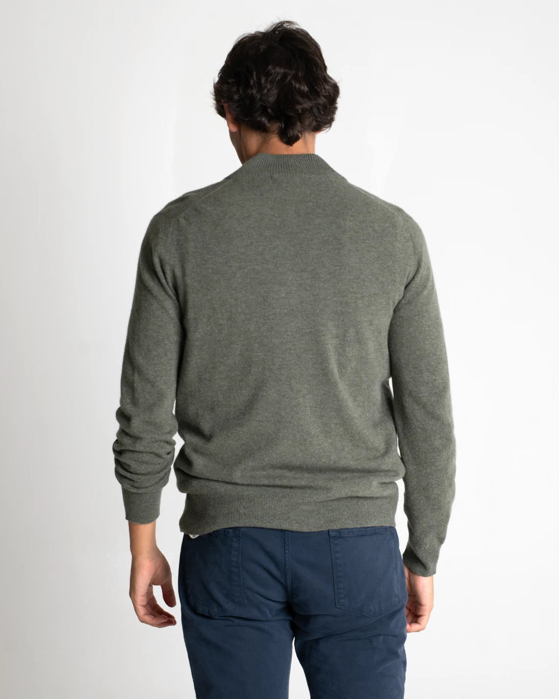 JERSEY CON CREMALLERA VERDE CLARO TWAY