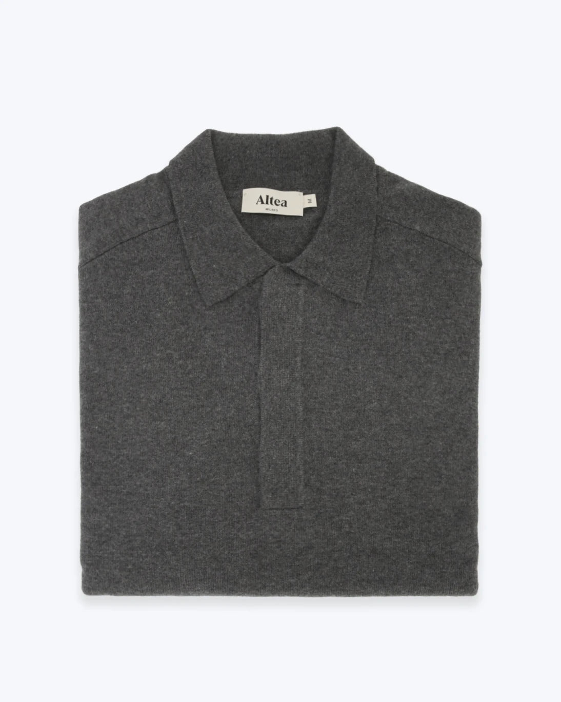JERSEY GRIS DE CUELLO POLO ALTEA