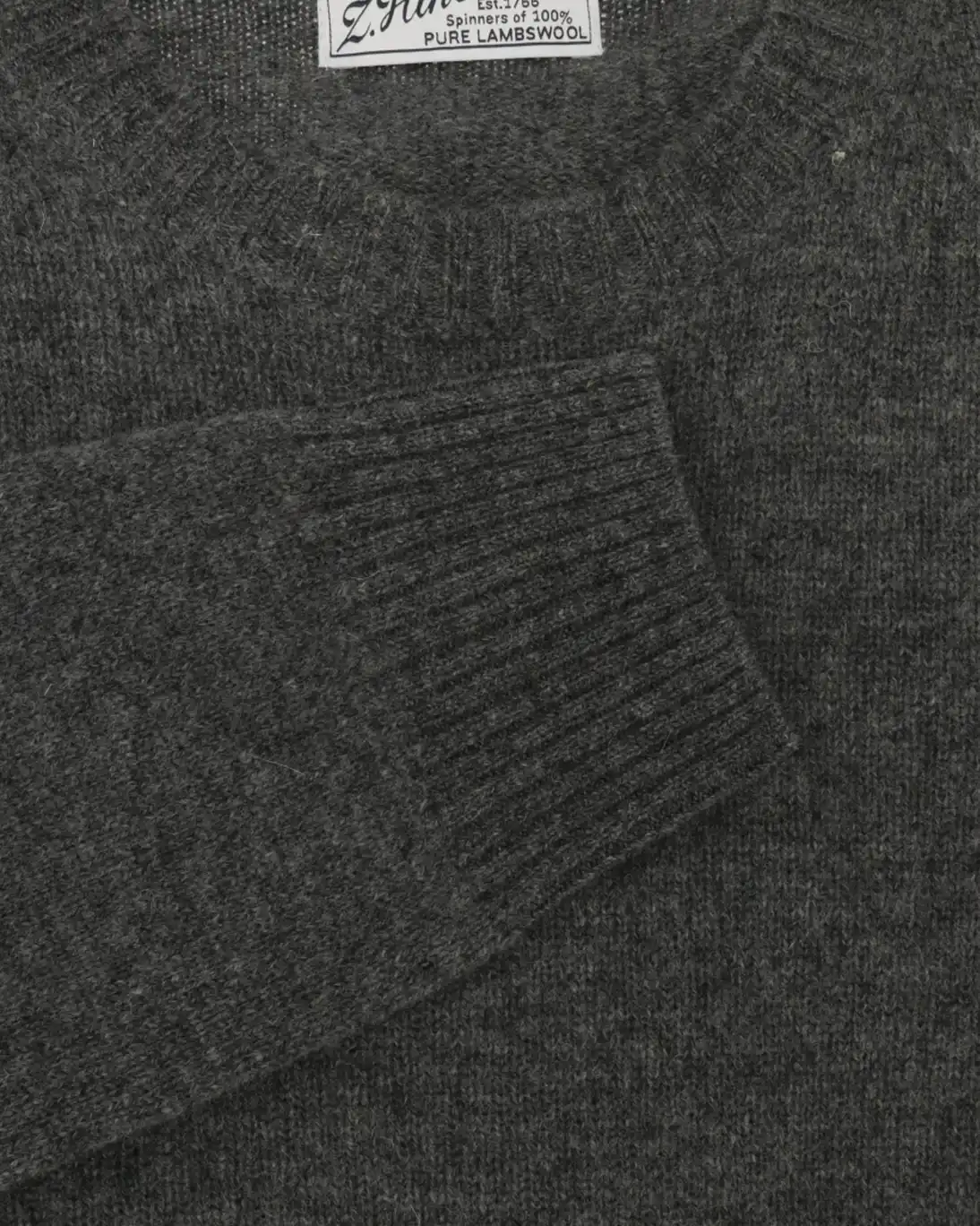 JERSEY DE CUELLO REDONDO GRIS OSCURO HOMEWARD