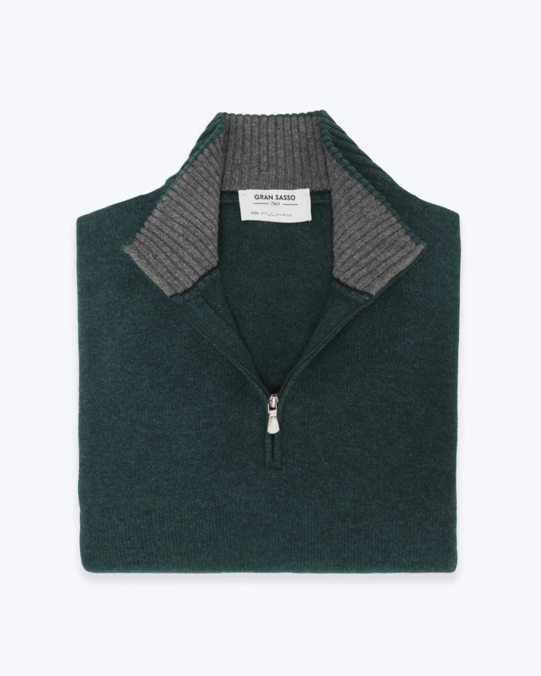 JERSEY CON CREMALLERA VERDE GRAN SASSO FOR FULHAM