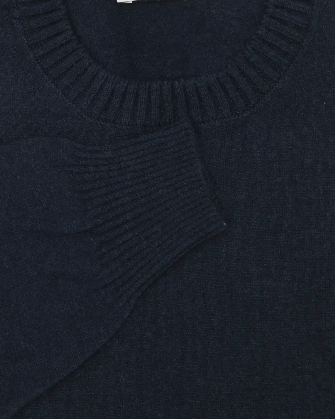 JERSEY DE CUELLO REDONDO CON CASHMERE GRAN SASSO