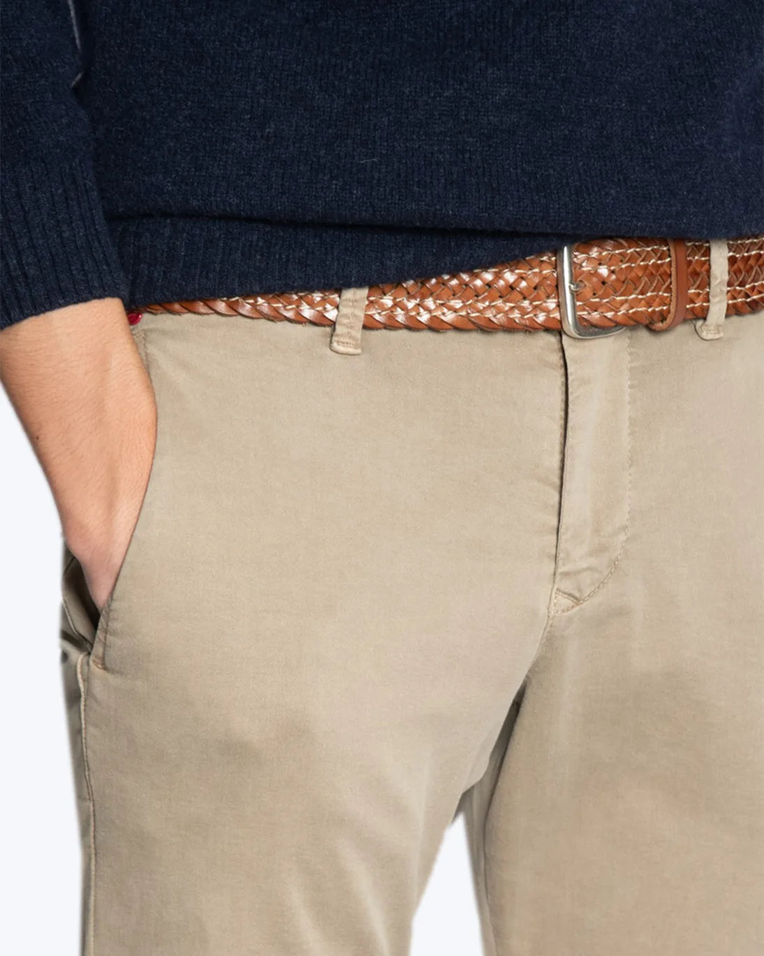 PANTALÓN CHINO BEIGE DRIVER MAC JEANS