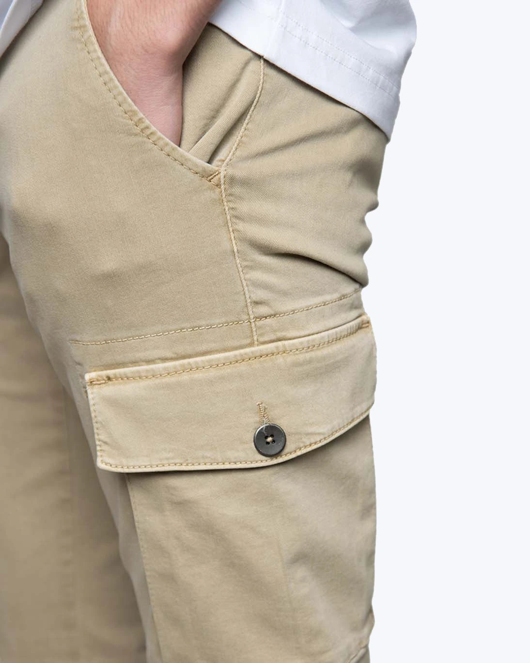 PANTALÓN CHINO CARGO MAC JEANS