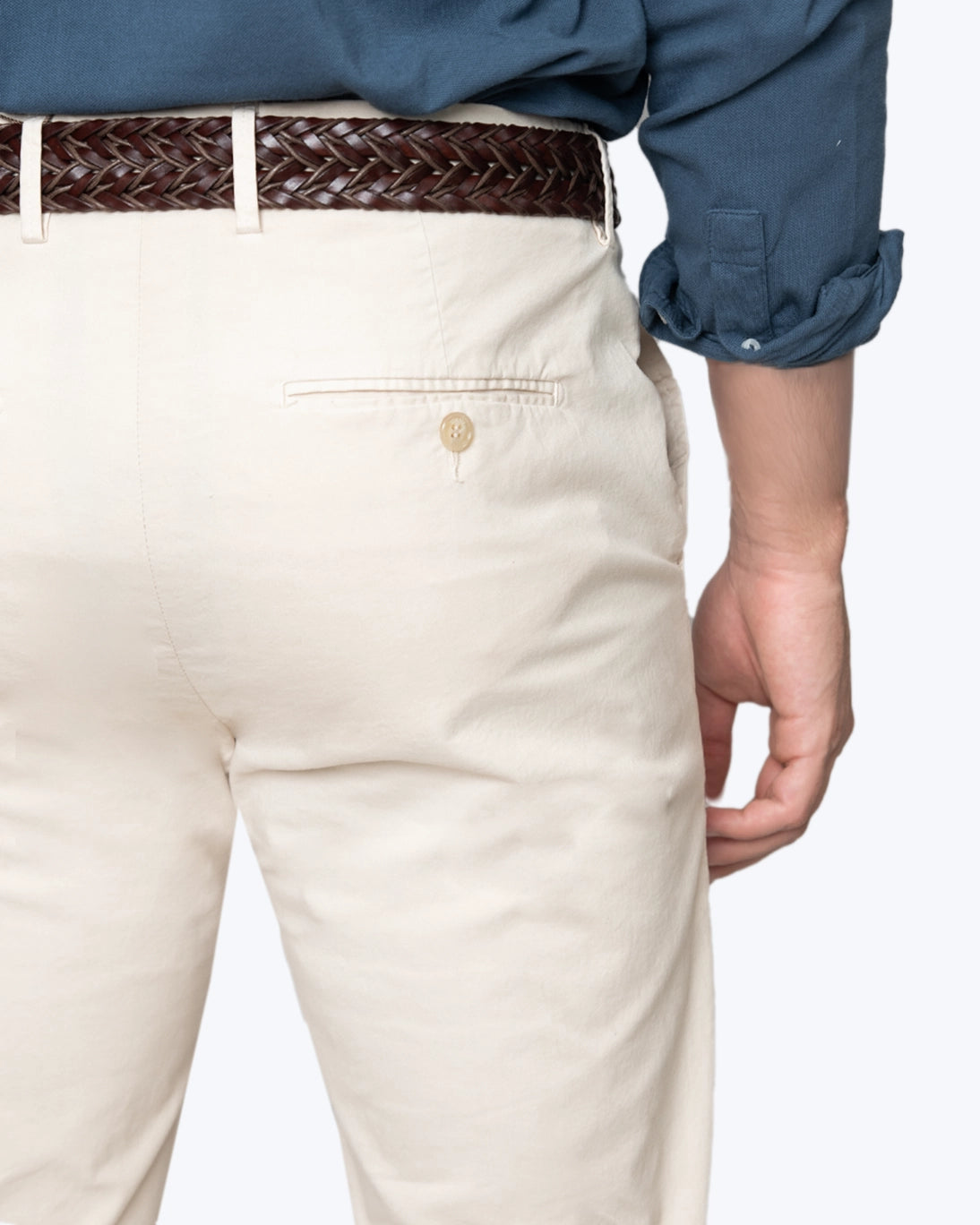PANTALÓN CHINO CON VUELTA SEVENTY