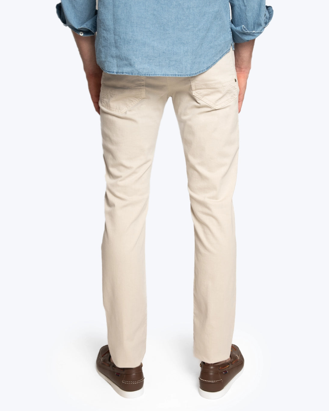 PANTALON 5 POCHES BEIGE MAC JEANS