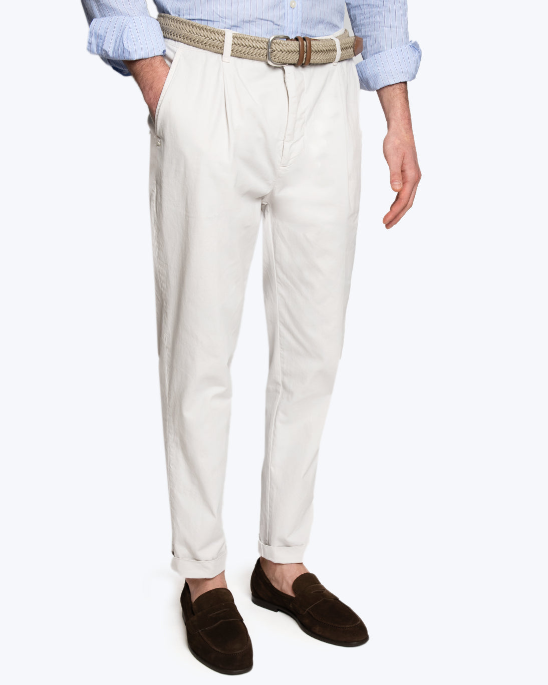 PANTALON AVEC PLIS CHINO 40WEFT