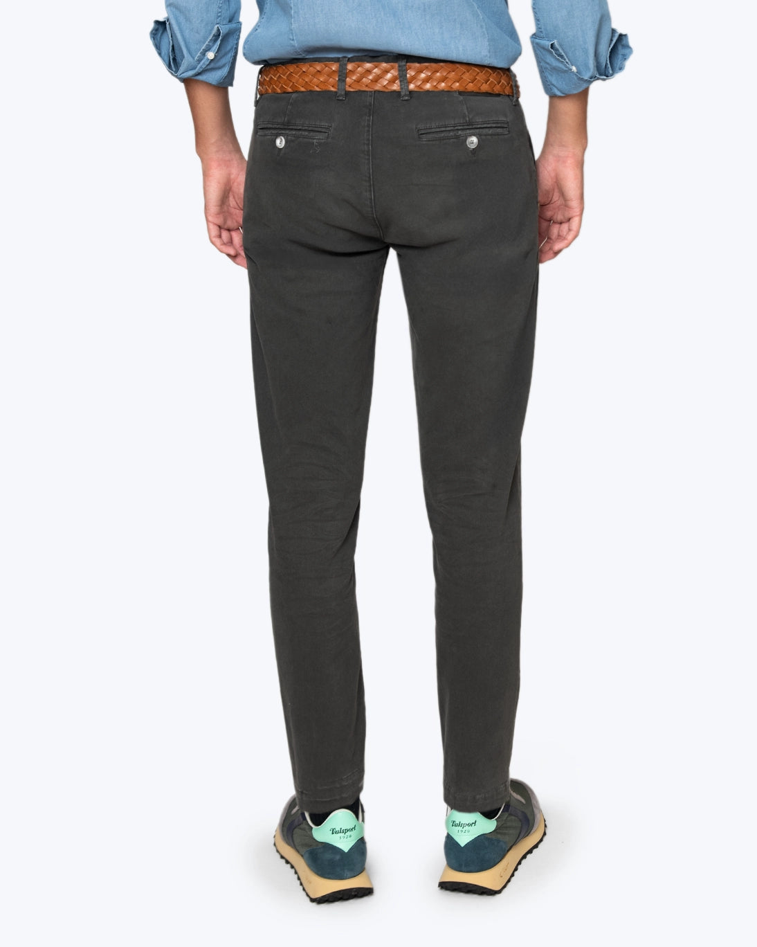 PANTALÓN CHINO GRIS OSCURO RE-HASH