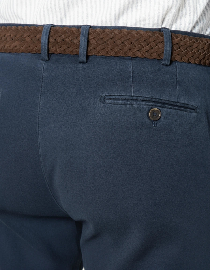 PANTALÓN CHINO AZUL SANTANIELLO