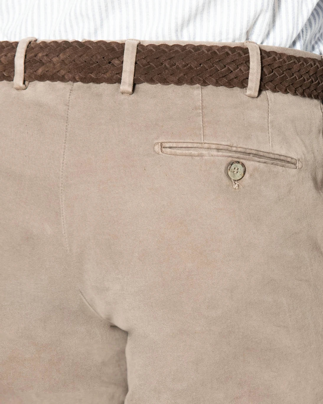 PANTALÓN CHINO BEIGE OSCURO SANTANIELLO