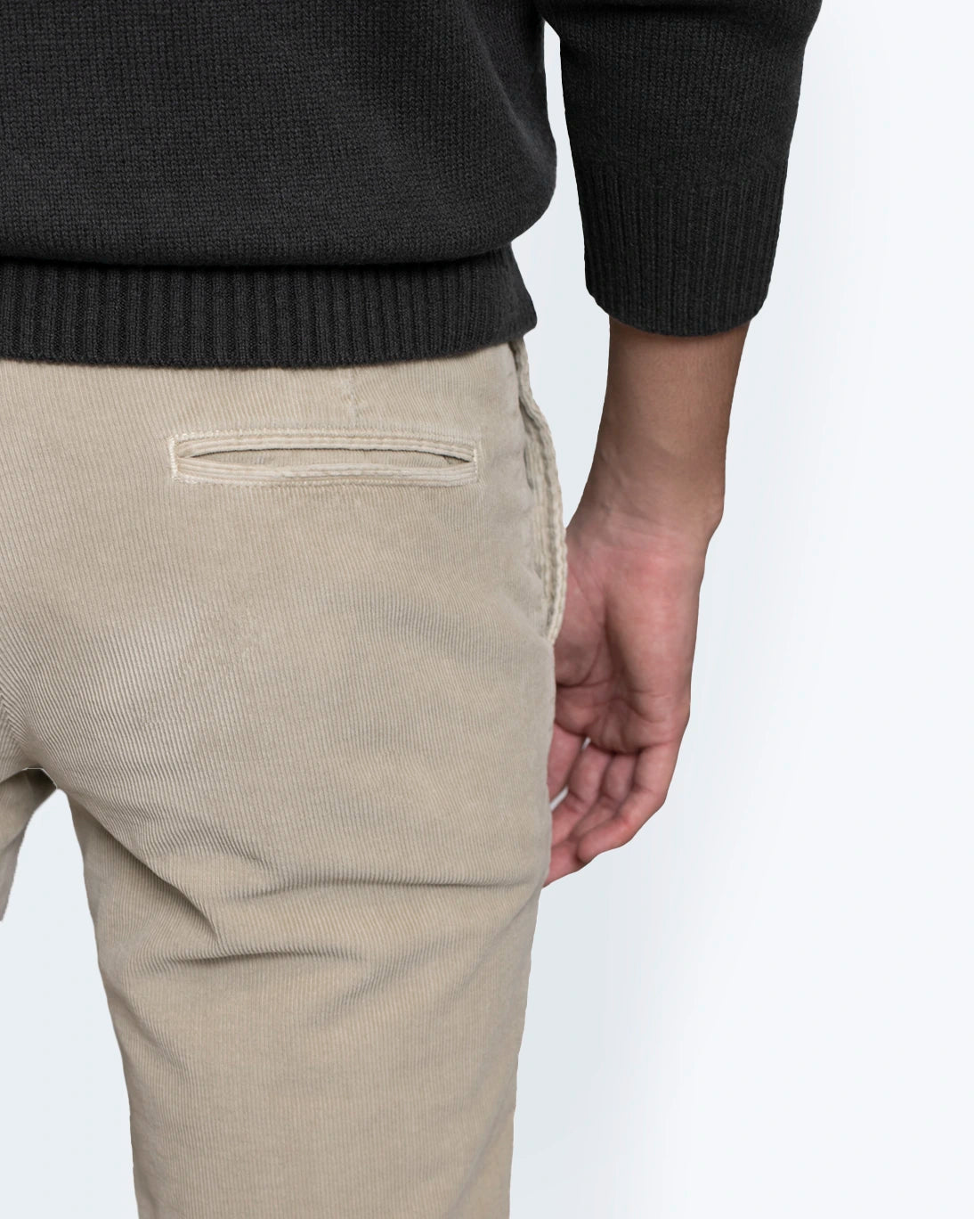 PANTALÓN CHINO DE PANA BIEGE BREUER