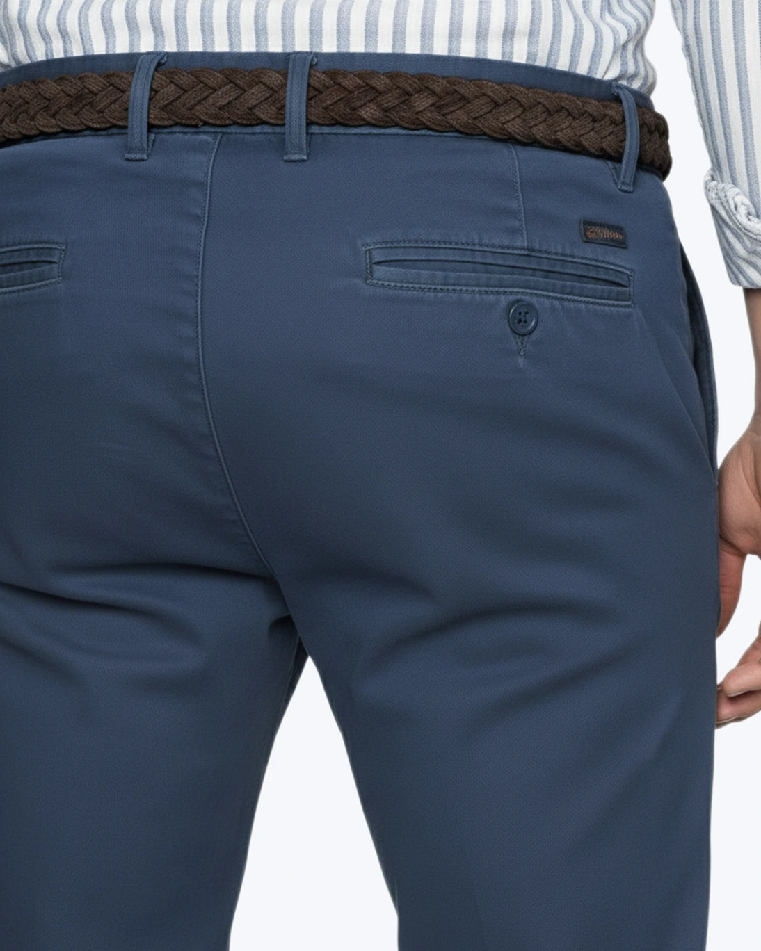 PANTALÓN CHINO AZUL 40WEFT