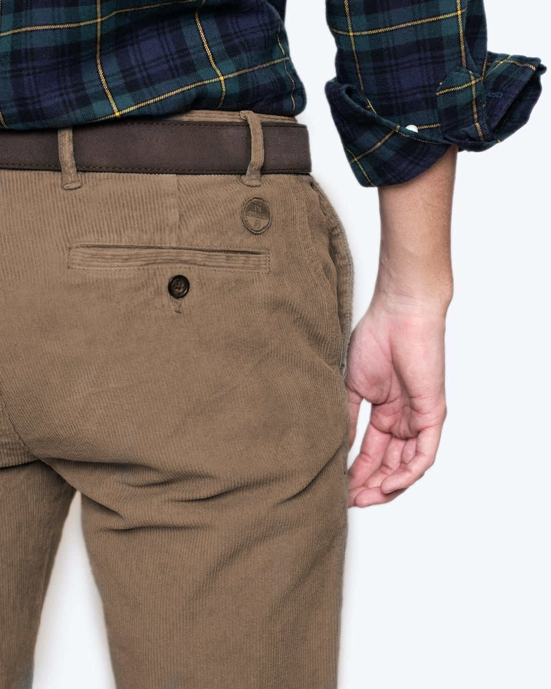 PANTALÓN CHINO DE PANA MARRÓN NORTH SAILS