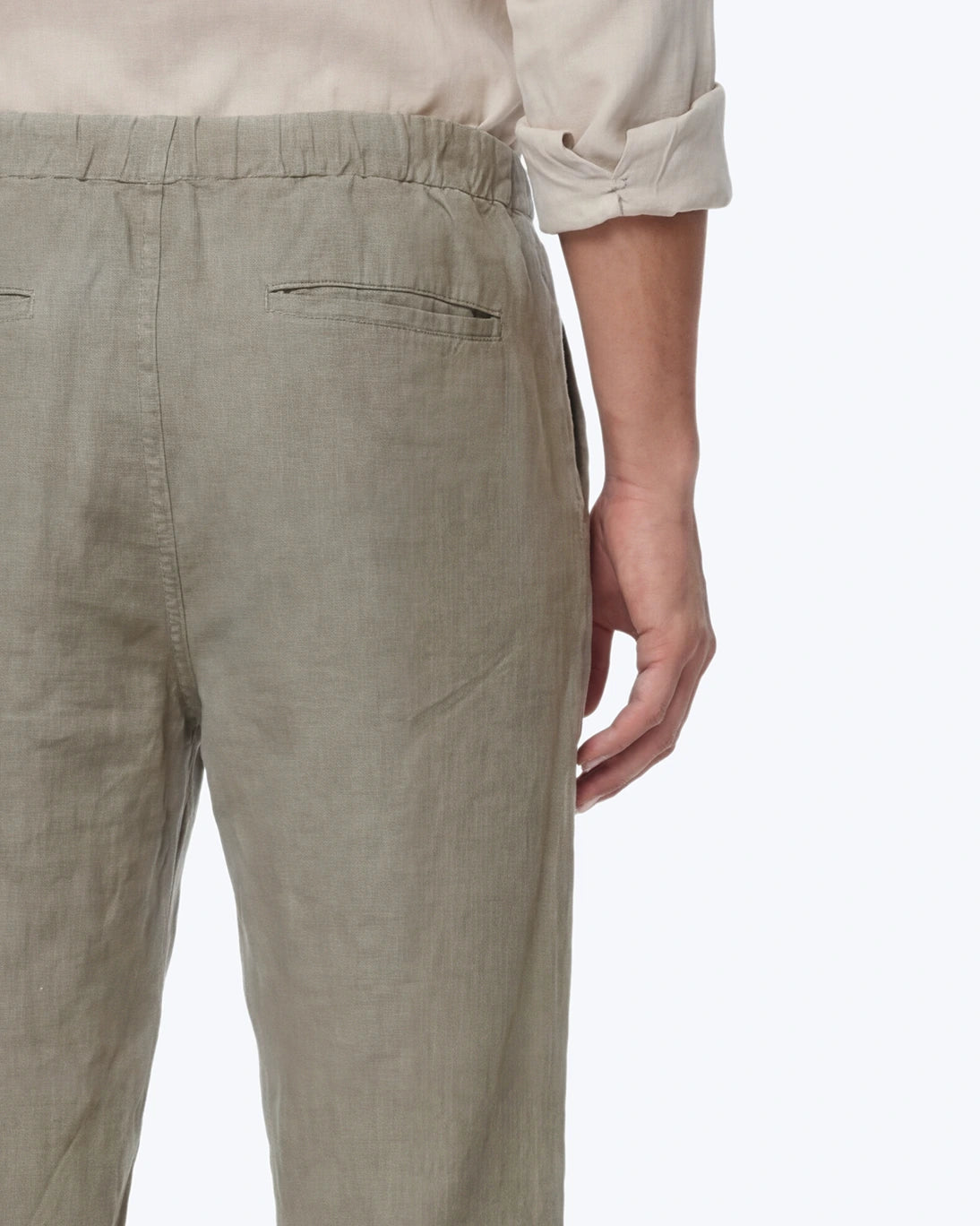 PANTALÓN CHINO DE LINO PIEDRA HARTFORD