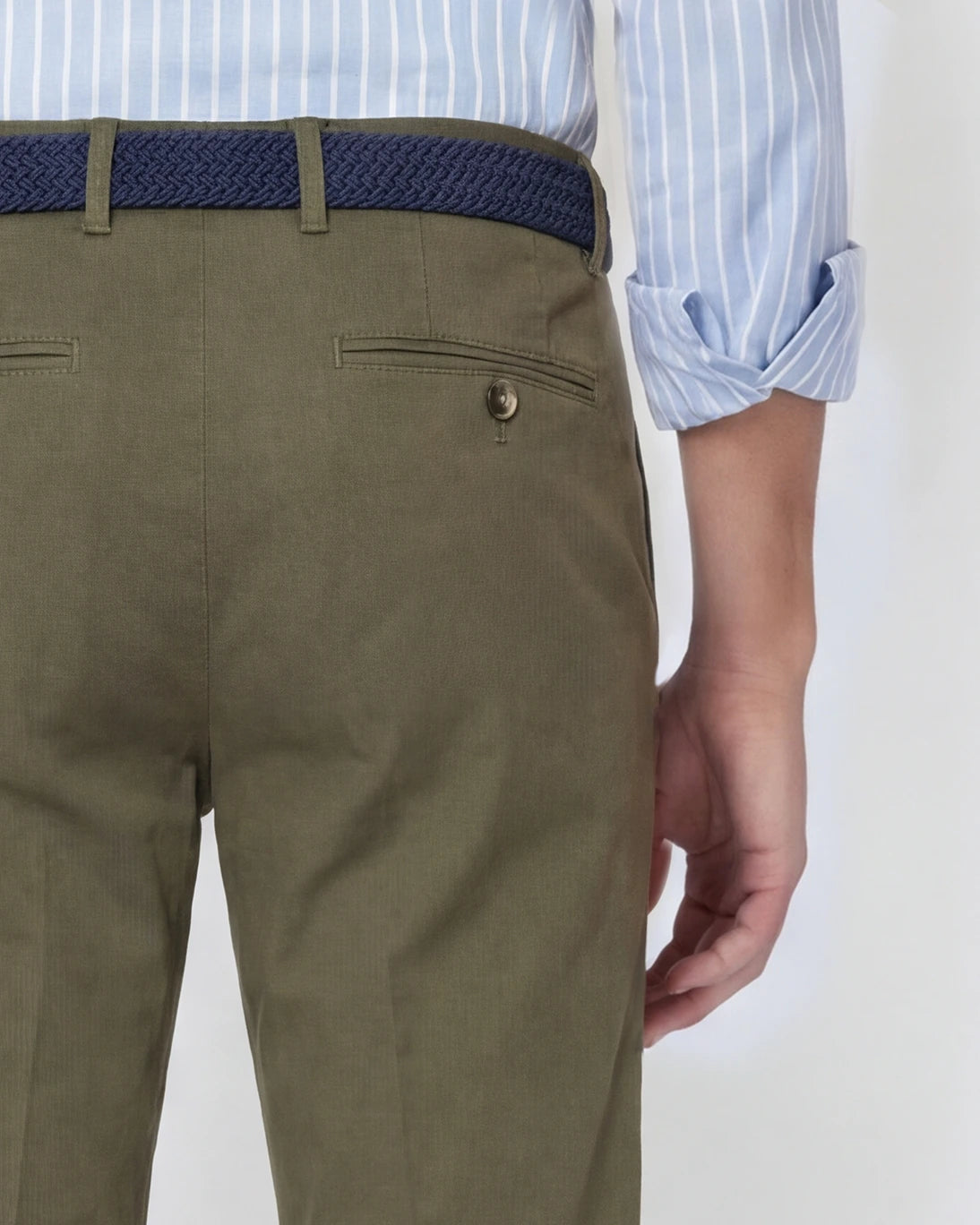 PANTALÓN CHINO VERDE FEDERICO SLIM GTA