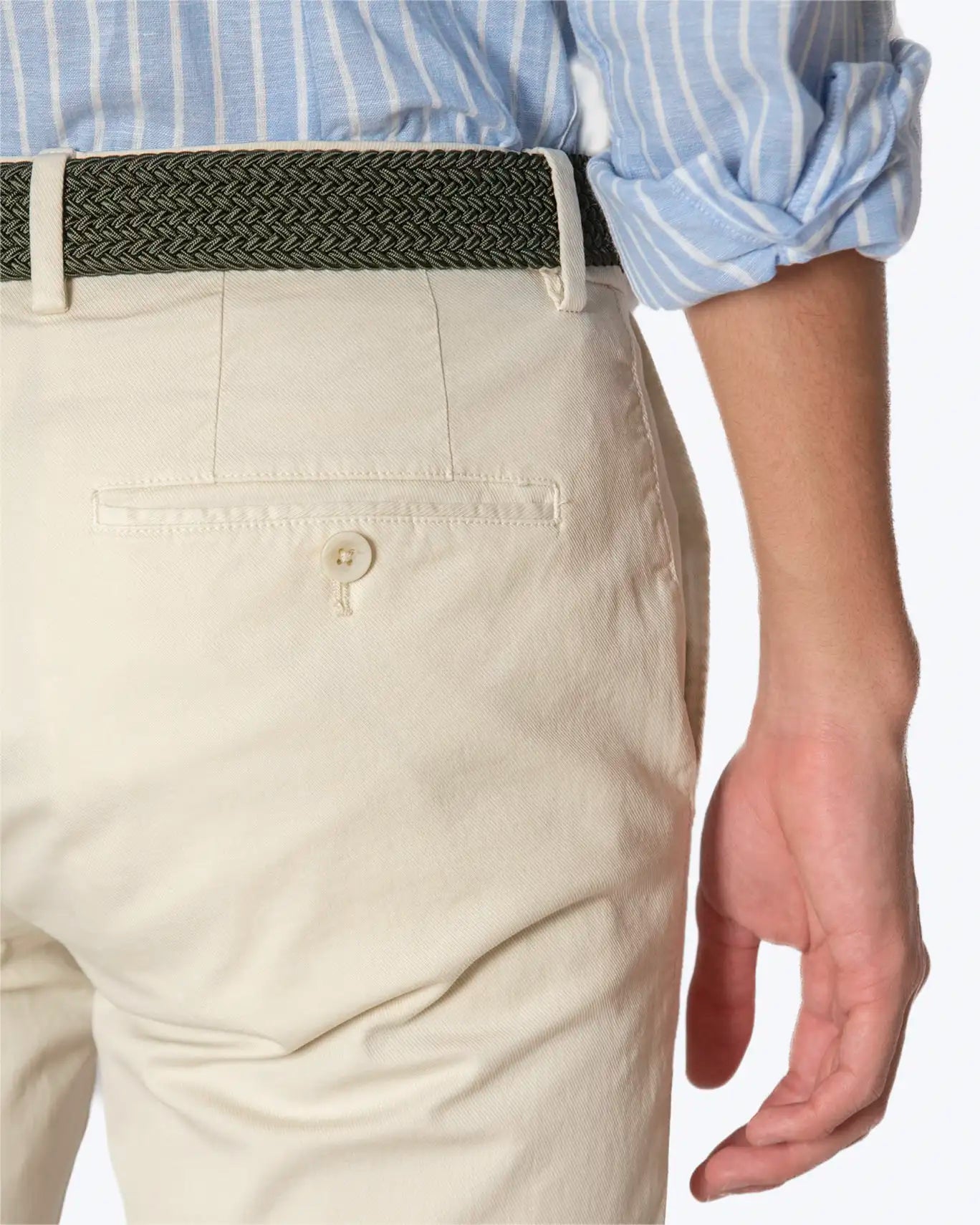 PANTALÓN CHINO CREMA FEDERICO SLIM GTA