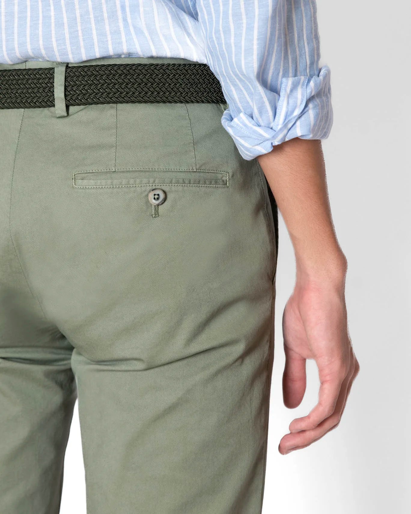 PANTALÓN CHINO VERDE CLARO FEDERICO SLIM GTA