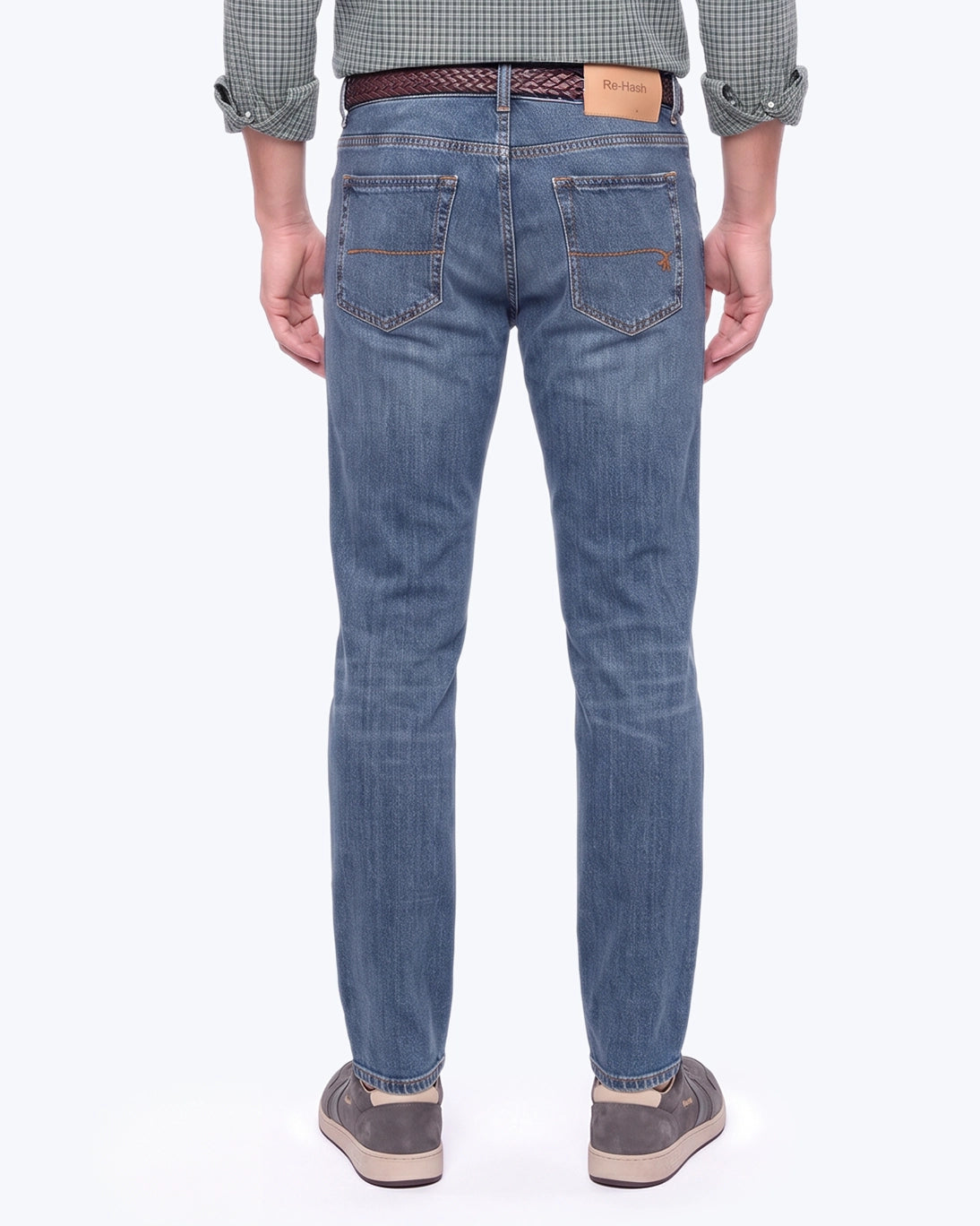 PANTALÓN VAQUERO RUBENS DENIM AZUL RE-HASH