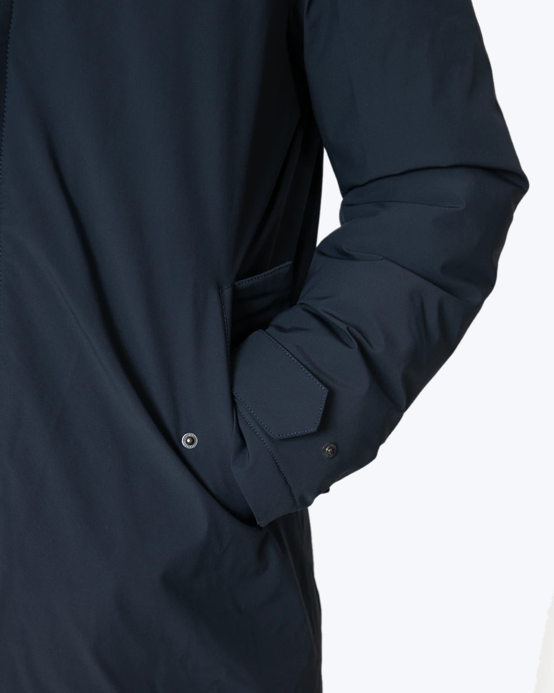 PARKA AZUL CON CAPUCHA DESMONTABLE HOMEWARD
