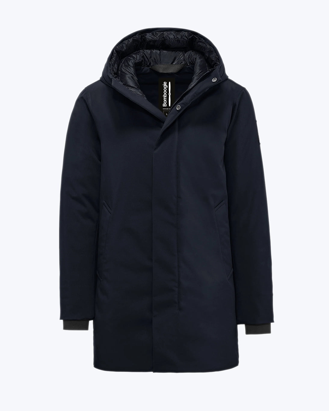 PARKA AZUL CON CAPUCHA BOMBOOGIE