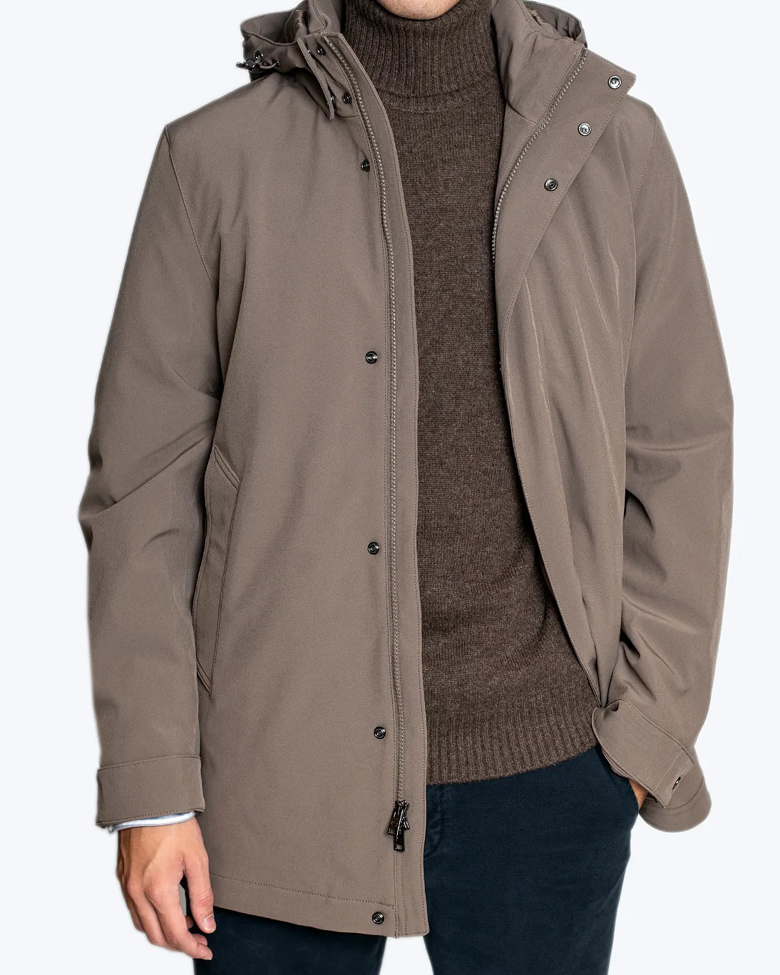 PARKA TOPO CON CAPUCHA WOOLRICH