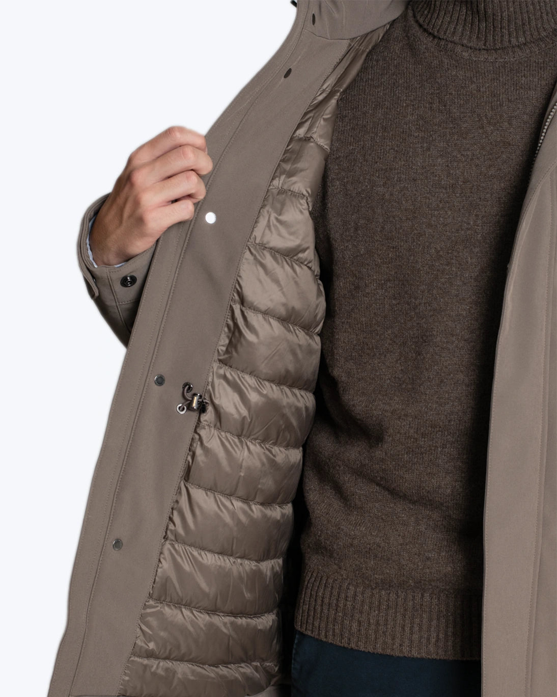 PARKA TOPO CON CAPUCHA WOOLRICH