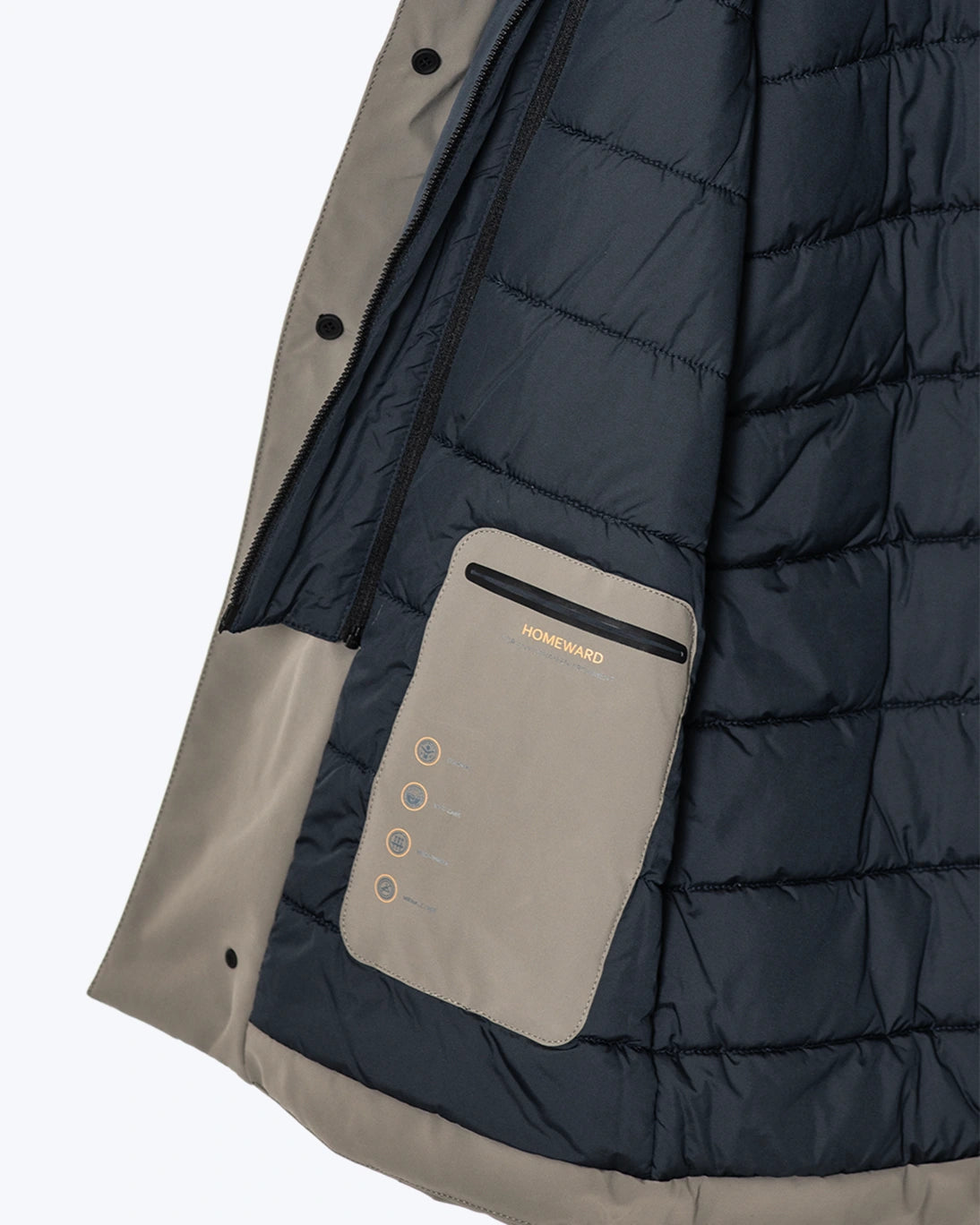 PARKA GRIS HOMEWARD