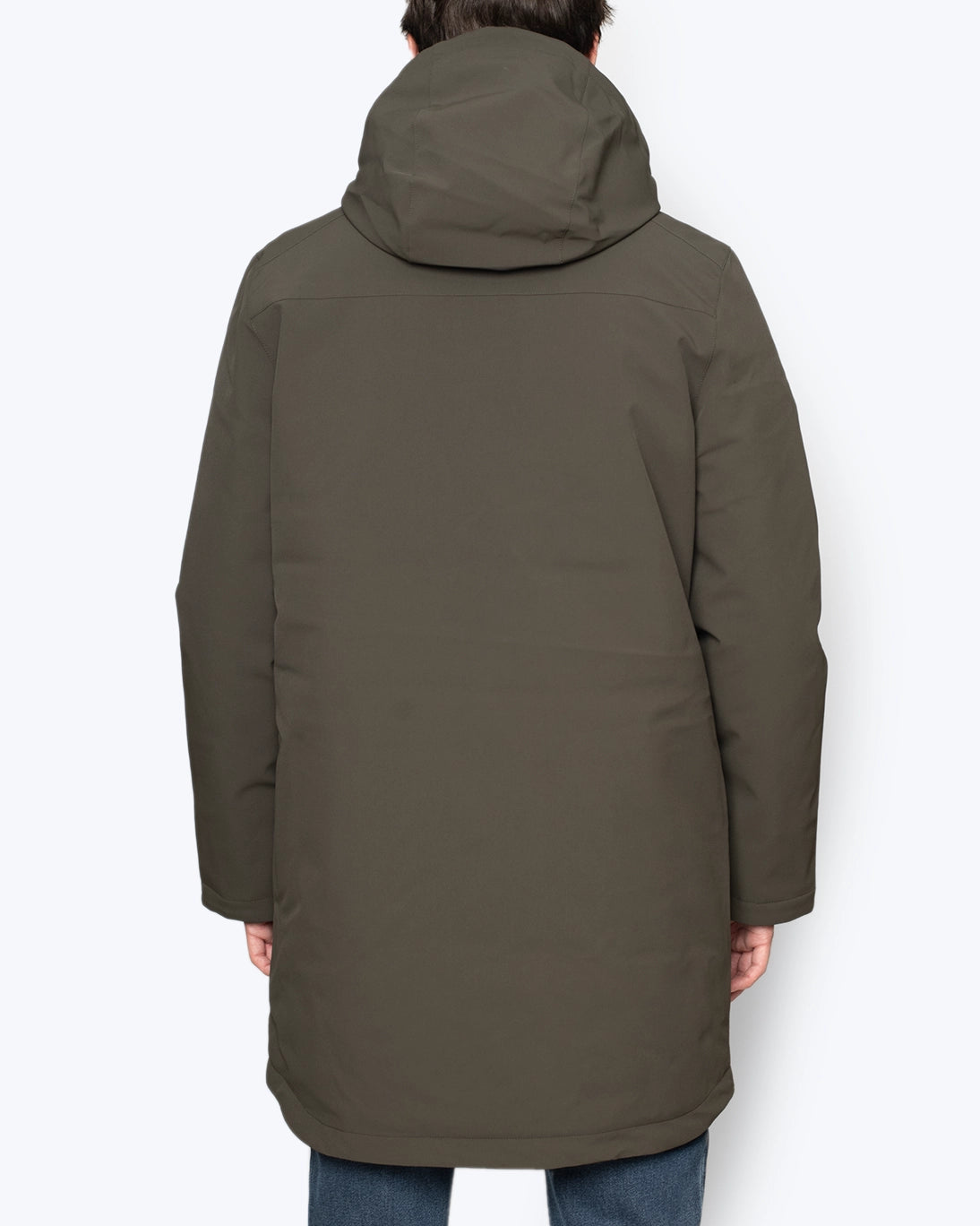 PARKA VERDE OLIVA ACOLCHADA BRIXTOL TEXTILES